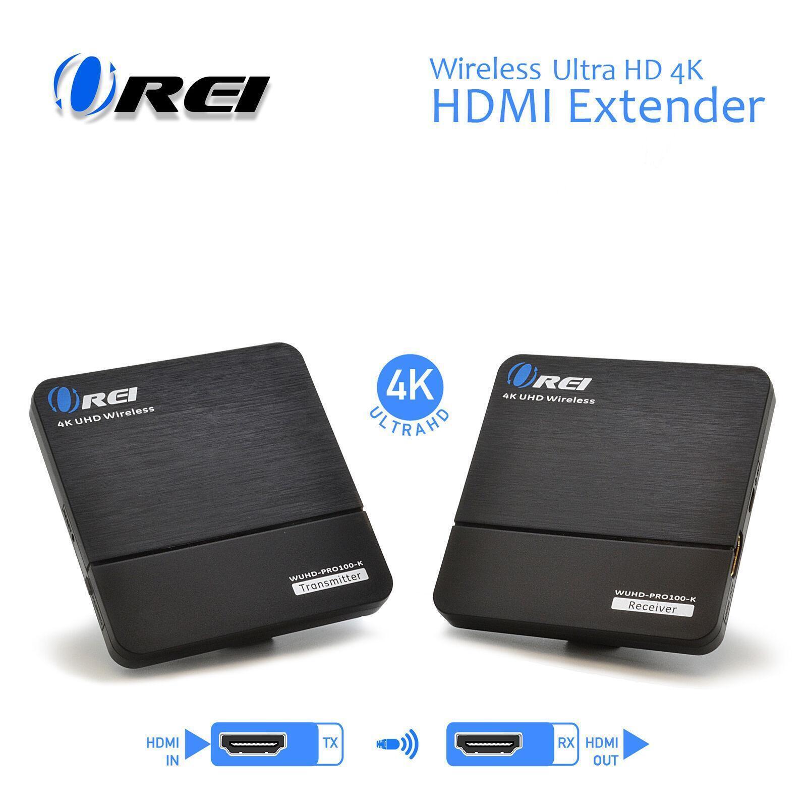 Orei Wireless HDMI Extender Transmitter & Receiver Dongle Up to 4K Upto 30 Feet alternate image