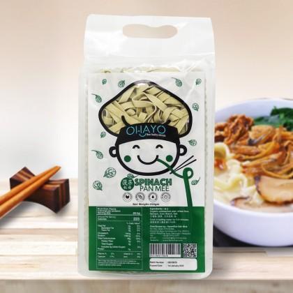 OHAYO NATURAL PAN MEE (SPINASH) 250G 