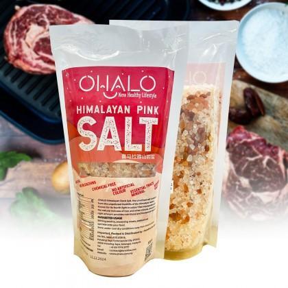 OHALO HIMALAYAN PINK ROCK SALT (COARSE) 500G 