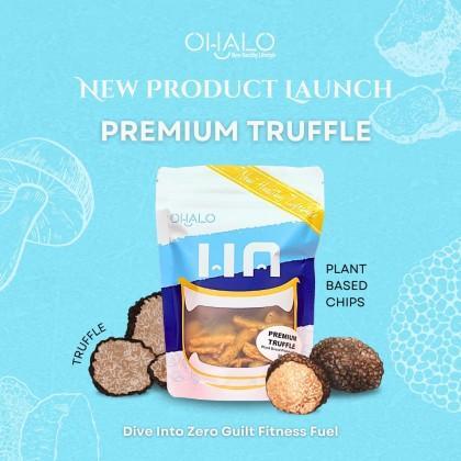 OHALO PLANT BASED PROTEIN CHIPS – PREMIUM TRUFFLE (50G) 