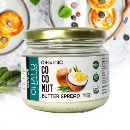  OHALO ORGANIC COCONUT BUTTER SPREAD 有机椰子酱 (250G) 