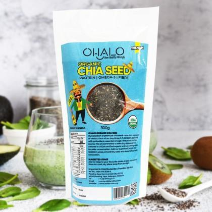 OHALO ORGANIC CHIA SEED 有机奇亚籽 (300G) 