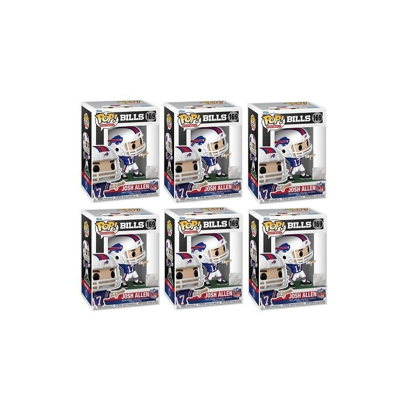 Funko POP! NFL Wave 9 Vinyl Figure - JOSH ALLEN (Buffalo Bills) #169:   - Toys, Plush, Trading Cards, Action Figures & Games online retail  store shop sale