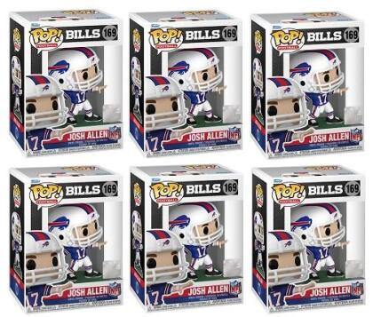 Josh Allen [Bills]: Funko POP! Football x NFL Vinyl Figure [#169