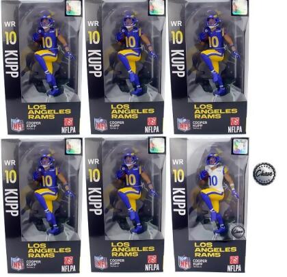 Cooper Kupp (Los Angeles Rams) CLARKtoys Exclusive Imports Dragon NFL 6 Chase Figure