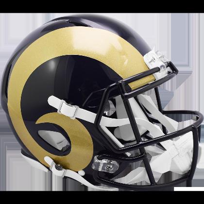 Los Angeles Rams Throwback Helmet