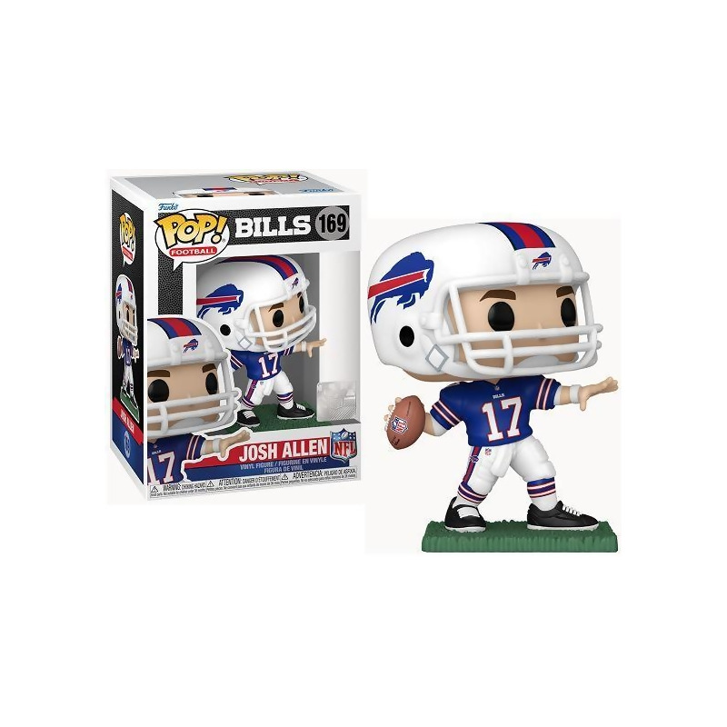 Josh Allen (Buffalo Bills) (Away Jersey) Funko Pop! NFL Series 9