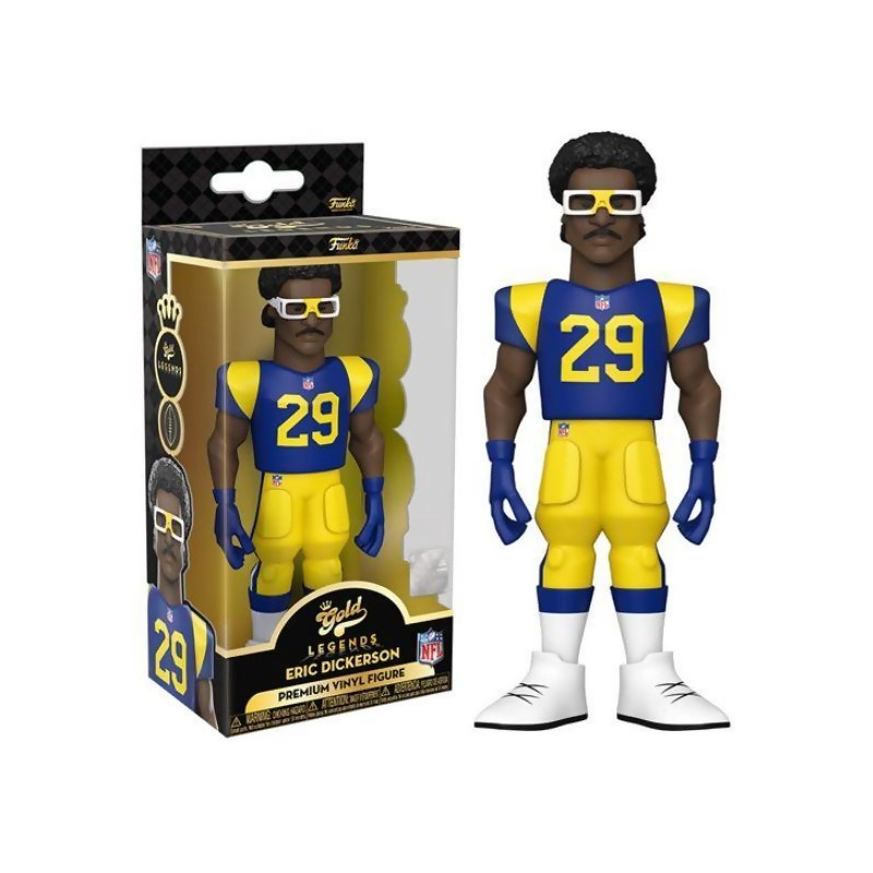 Eric Dickerson (Los Angeles Rams) Funko Vinyl Gold 5 NFL Legends