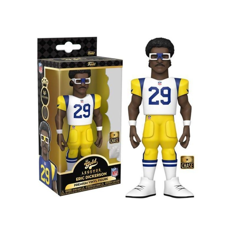 Eric Dickerson (Los Angeles Rams) Funko Vinyl Gold 5 NFL Legends -  CLARKtoys