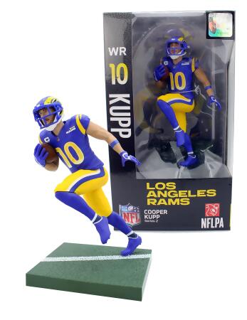 Cooper Kupp (Los Angeles Rams) CLARKtoys Exclusive Imports Dragon NFL 6