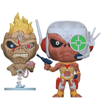Seventh Son of Seventh Son/Somewhere in Time (Iron Maiden) Funko Pop Rocks Combo 