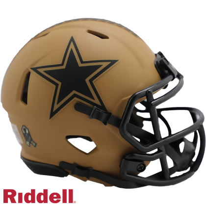 Riddell Dallas Cowboys 2023 Salute to Service Speed Mini Helmet