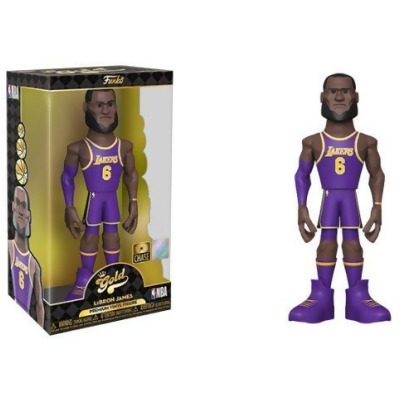 Funko Gold! Sports NBA Los Angeles Lakers 12 LeBron James (Purple