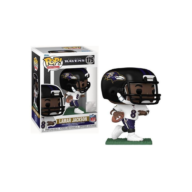 NFL Baltimore Ravens Lamar Jackson (Away) Funko Pop! Vinyl Figure