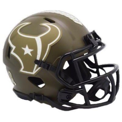 Houston Texans NFL Salute to Service Riddell Speed Mini Helmet 