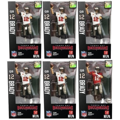 Tom Brady (Tampa Bay Buccaneers) Imports Dragon NFL 6 Figure Series 3 -  CLARKtoys