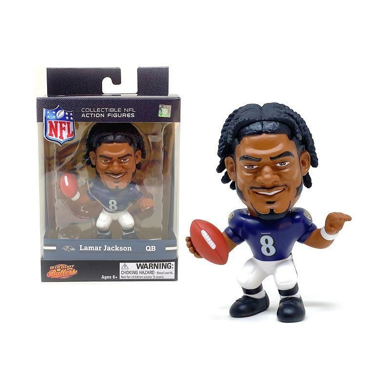 Lamar Jackson Baltimore Ravens Big Shot Ballers Action Figure