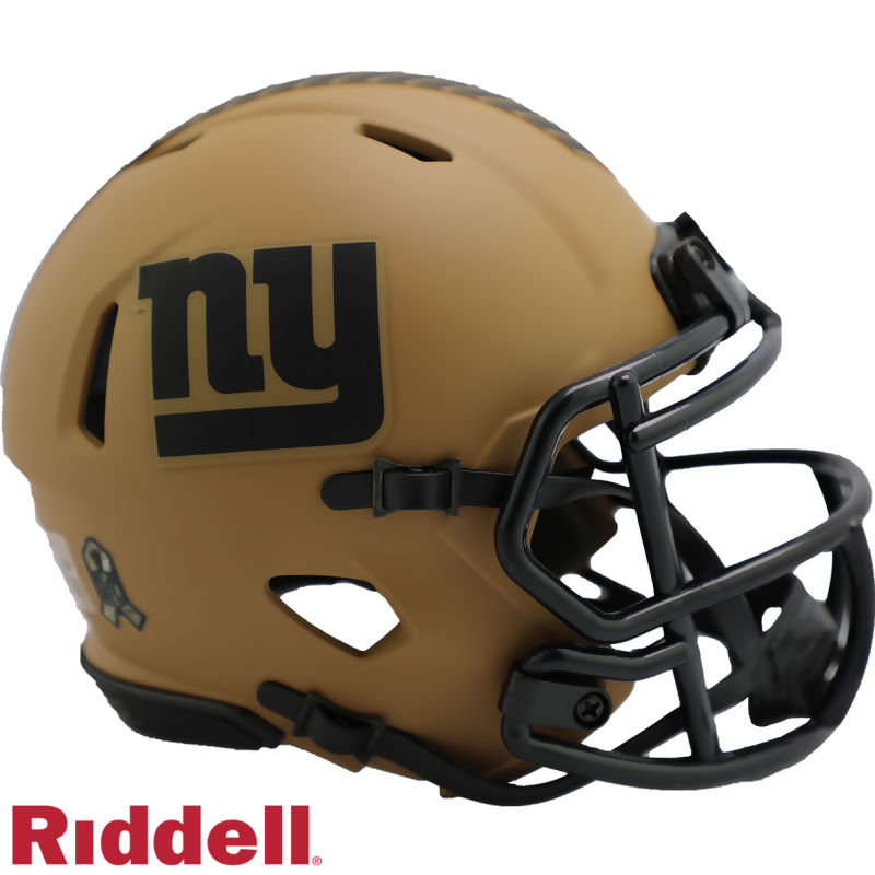 New York Giants 2023 NFL Salute to Service Riddell Speed Mini Helmet -  CLARKtoys