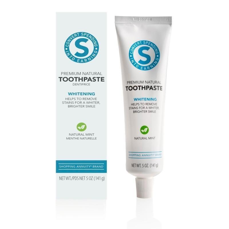 Shopping Annuity Brand Premium Natural Toothpaste