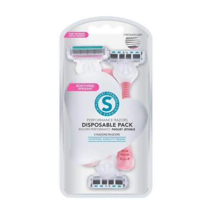 Shopping Annuity™ Brand Performance Razors Disposable Pack for Women