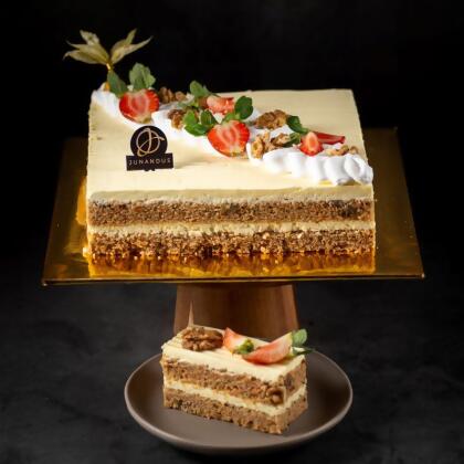 Mom's Walnut Carrot Cake 13cm x 12cm 
