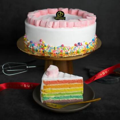 Rainbow Cake 8 inch 