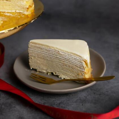 Madagascar Vanilla Crepe Cake (Slice) 
