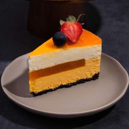 Mango Jelly Cheesecake (Slice) 