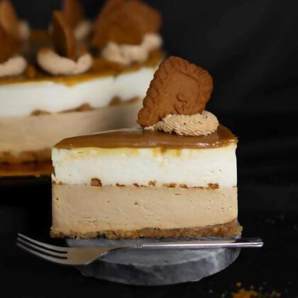 Lotus Caramelized Cheesecake (Slice) 