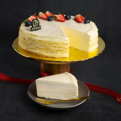 Madagascar Vanilla Crepe Cake 