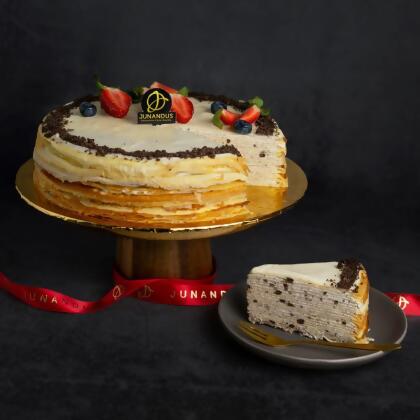 Oreo Crepe Cake 