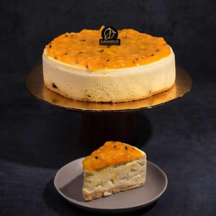 Mango and Passion Cheesecake 8 inch 