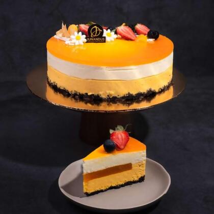 Mango Jelly Cheesecake 8 inch 