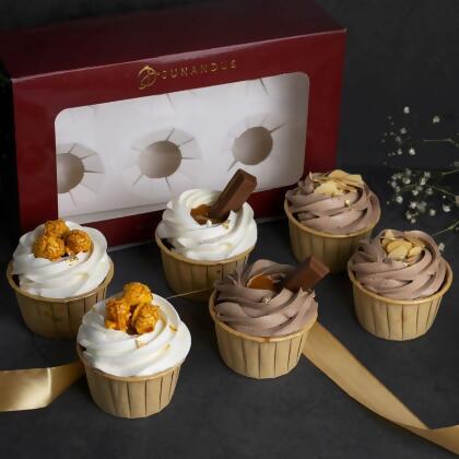 Salted Caramel Cupcakes 6pcs 