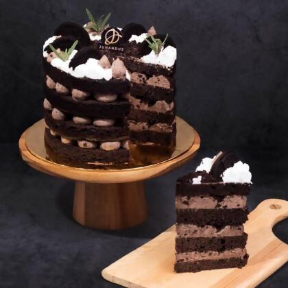 Oreo Chocolate Vegan Naked Cake (6 inch) 
