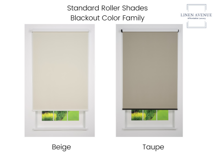 linen avenue cordless blackout roller shade