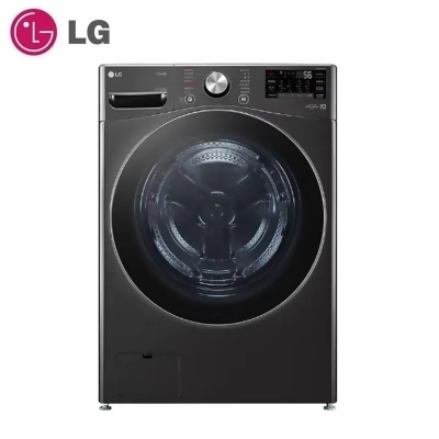 【含基本安裝】［LG 樂金］21公斤 蒸氣滾筒洗衣機 蒸洗脫烘 尊爵黑 WD-S21VDB 