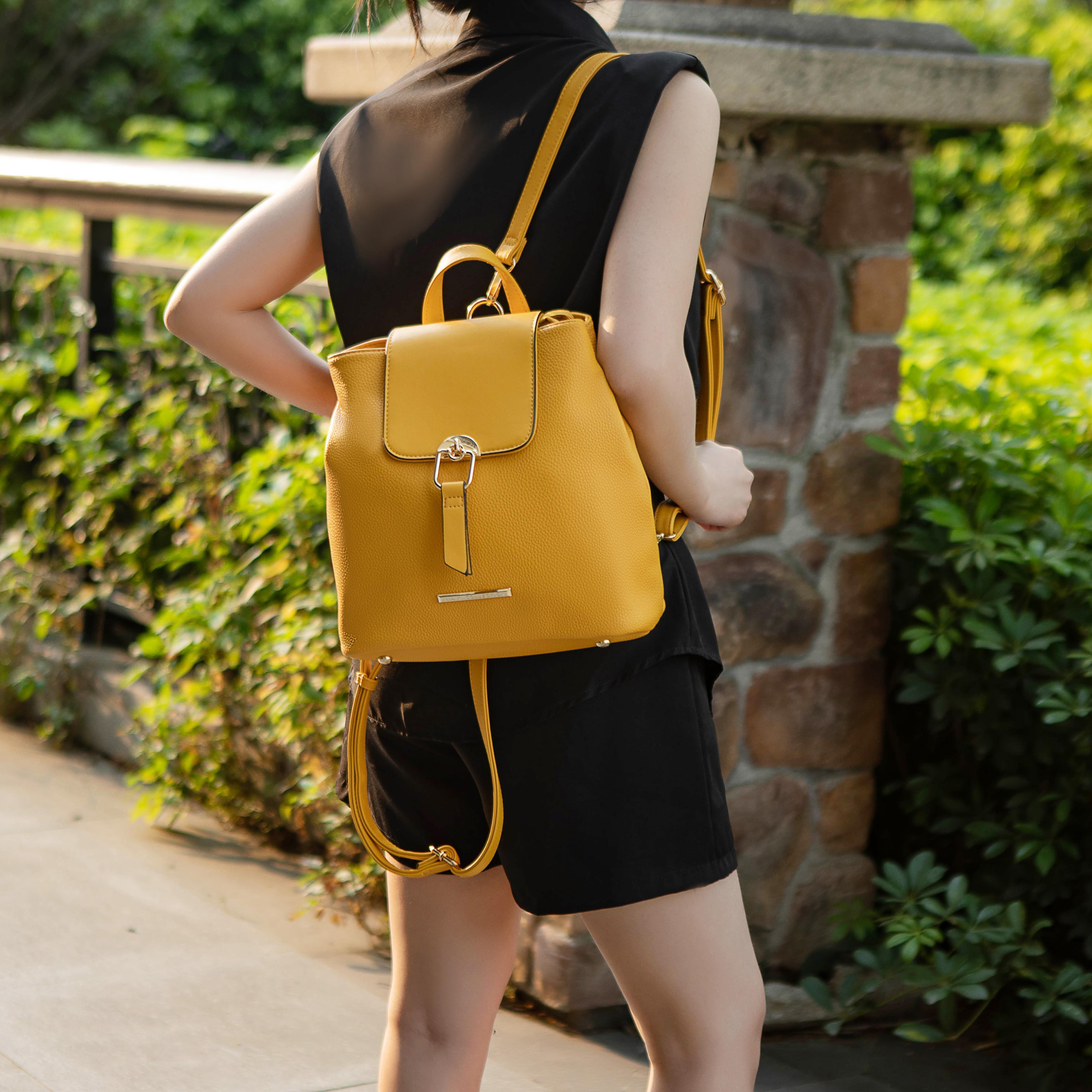 MKF Collection Ingrid Vegan Leather Women’s Convertible Backpack