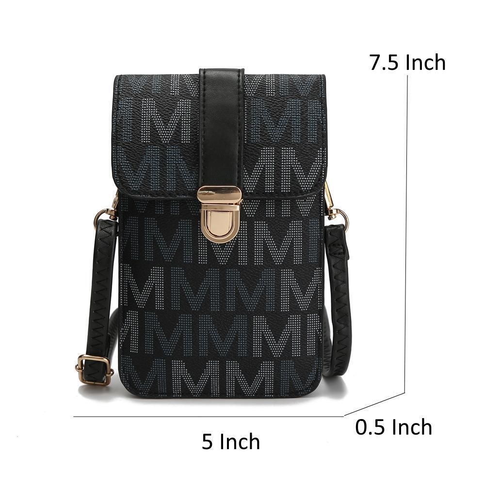 MKF Collection Lulu Vegan Leather XLM Signature Phone Wallet Crossbody Bag alternate image