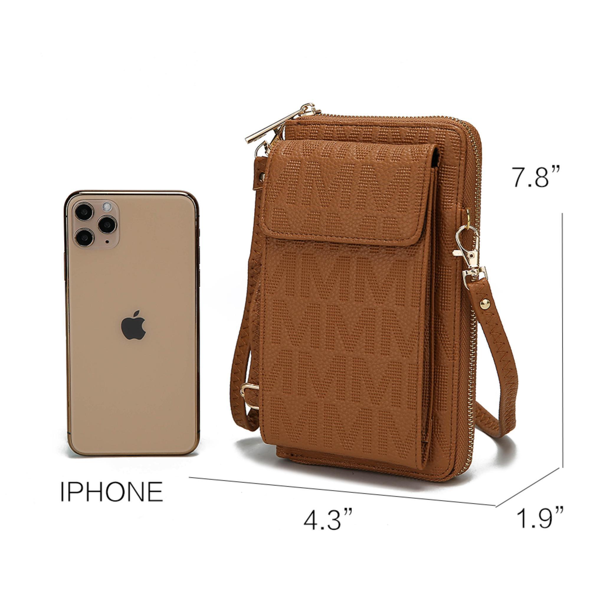 MKF Collection Caddy Vegan Leather Women's Phone Wallet Crossbody Handbag alternate image