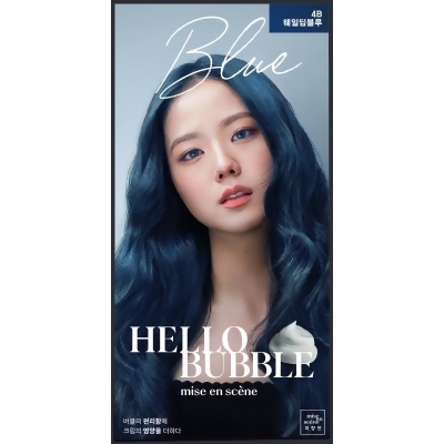 HELLO BUBBLE泡沫染髮劑 經典藍 