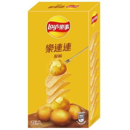 樂事樂連連原味洋芋片經濟包(內含2包) 