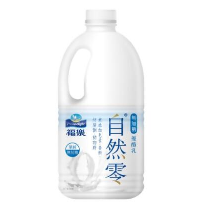 福樂自然零無加糖優酪乳1700ml※實際到貨效期約4天以上 