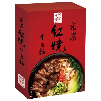 阿舍究濃紅燒牛肉麵(盒)426g 