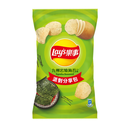 樂事洋芋片九州岩燒海苔119g 