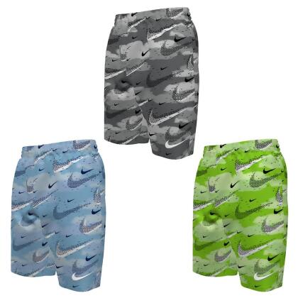 NIKE SWIM 男孩七吋海灘褲 男孩 七吋 海灘褲 短褲 沙灘褲 NESSE790 24SS 【樂買網】 