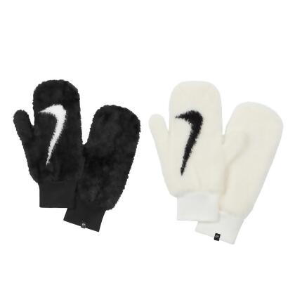 [秉宸] NIKE PLUSH KNIT 絨毛連指手套 絨毛 刷毛 女性手套 保暖 針織面料 N1008868 