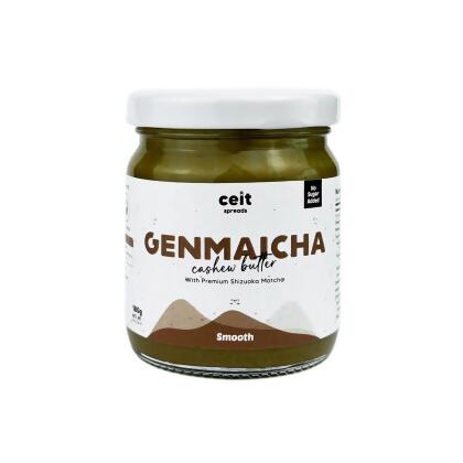 Ceit Spreads Genmaicha Cashew Butter (NO SUGAR ADDED) 180g 