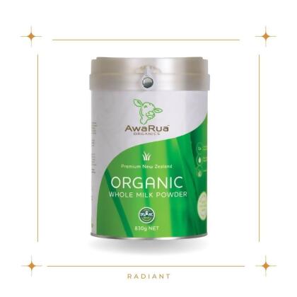 FULL CREAM MILK POWDER ORGANIC AWARUA 
