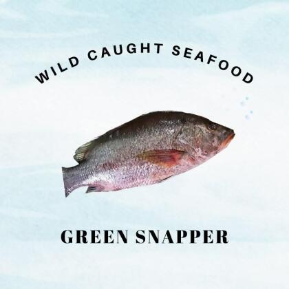 Wild Caught Sabah Green Snapper 